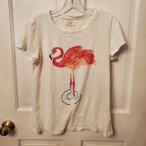 Crown and Ivy Flamingo Tee